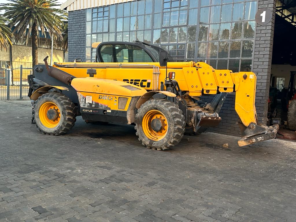 Second Hand Telehandlers Dieci 179 yellow